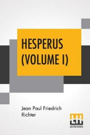 Cover of Hesperus (Volume I)