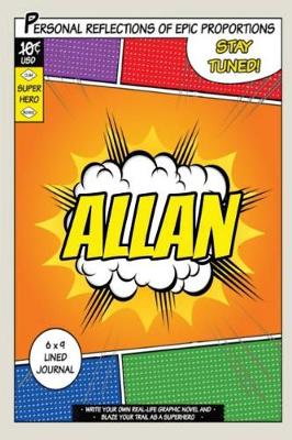 Book cover for Superhero Allan