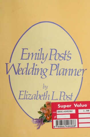 Cover of Emily Post's Wedding Planner