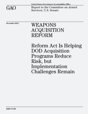 Book cover for Weapons Acquisition Reform