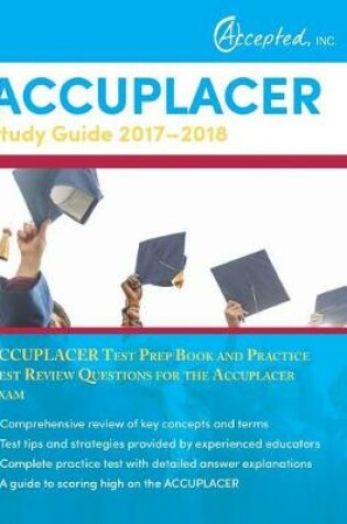 Cover of Accuplacer Study Guide 2017-2018