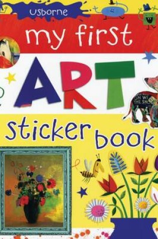 Cover of My First Art Sticker Book