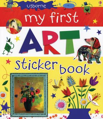 Cover of My First Art Sticker Book