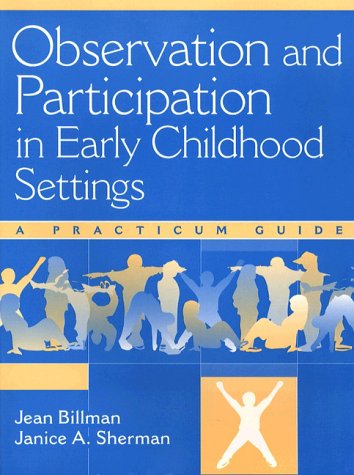 Book cover for Observatn Participatn Early Chldhd Settg