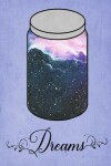 Book cover for Dream Journal - Blue Watercolour Dream Jar (Blue)