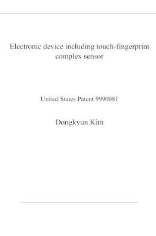 Cover of Electronic device including touch-fingerprint complex sensor