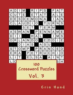 Book cover for 100 Crossword Puzzles Vol. 3