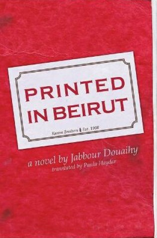 Cover of Printed in Beirut