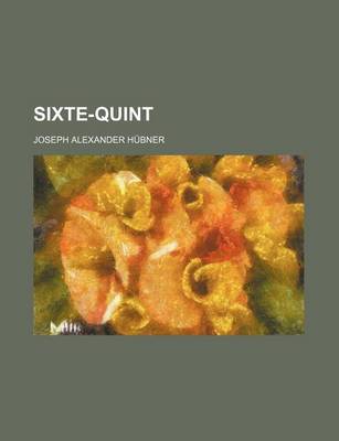 Book cover for Sixte-Quint (2)