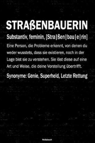 Cover of Strassenbauerin Notizbuch