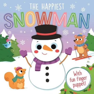 Book cover for The Happiest Snowman