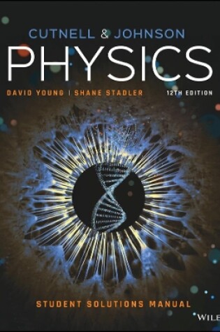 Cover of Physics, 12e Student Solutions Manual