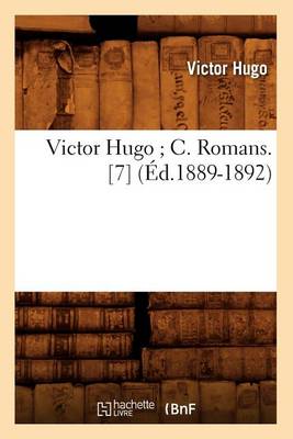 Cover of Victor Hugo C. Romans. [7] (Ed.1889-1892)