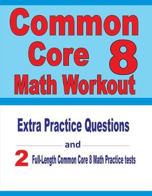 Book cover for Common Core 8 Math Workout