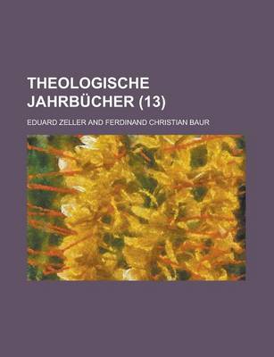 Book cover for Theologische Jahrbucher (13)