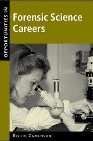 Cover of Opportunities in Forensic Science Careers