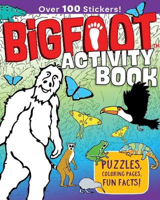 Book cover for Bigfoot Activity Book