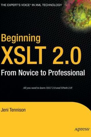 Cover of Beginning XSLT 2.0
