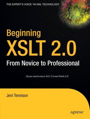 Book cover for Beginning XSLT 2.0