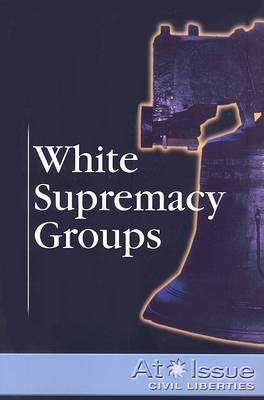 Book cover for White Supremacy Groups