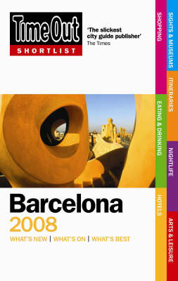 Book cover for "Time Out" Shortlist Barcelona 2008
