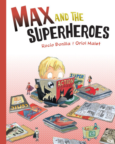 Book cover for Max and the Superheroes
