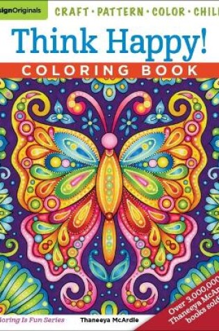 Cover of Think Happy! Coloring Book