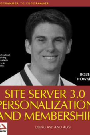 Cover of Site Server 3.0 Personalization and Membership
