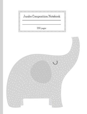 Book cover for Jumbo Composition Notebook