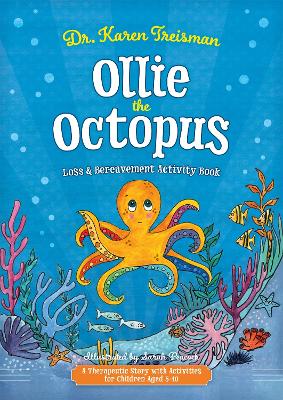 Book cover for Ollie the Octopus Loss and Bereavement Activity Book