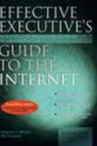 Cover of Effective Executive's Guide to the Internet
