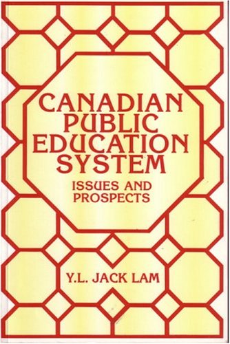 Book cover for Canadian Public Education System