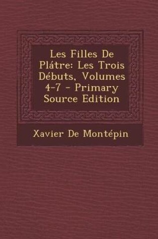Cover of Les Filles de Platre