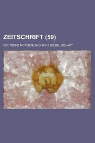 Cover of Zeitschrift (59 )