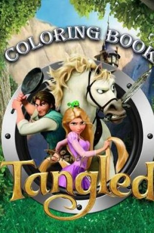 Cover of Tangled Coloring Book