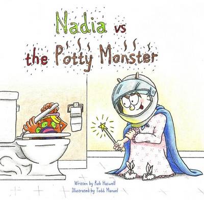 Book cover for Nadia VS The Potty Monster