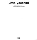 Book cover for Livio Vacchini