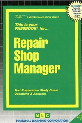 Cover of Repair Shop Manager