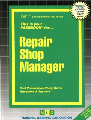 Book cover for Repair Shop Manager