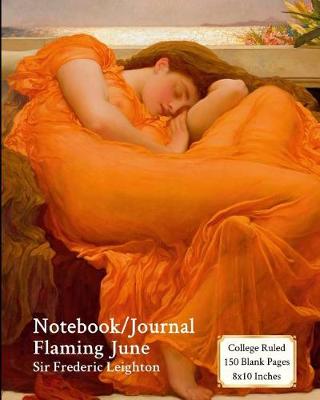 Book cover for Notebook/Journal - Flaming June - Sir Frederic Leighton