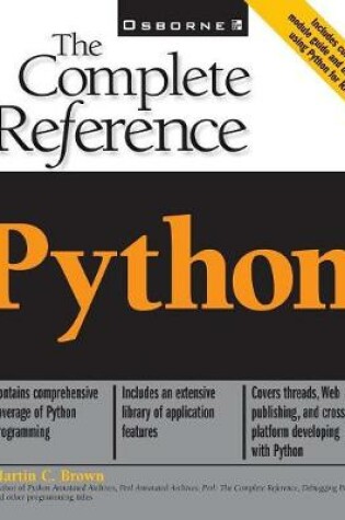 Cover of Python:  The Complete Reference