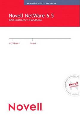 Book cover for Novell Netware 6.5 Administrator's Handbook