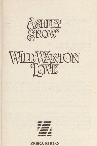 Cover of Wild Wanton Love