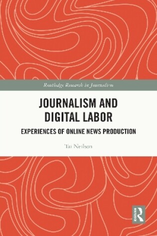 Cover of Journalism and Digital Labor