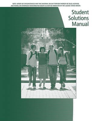 Book cover for Student Solutions Manual for Keller S Statistics for Management and Economics, 8th