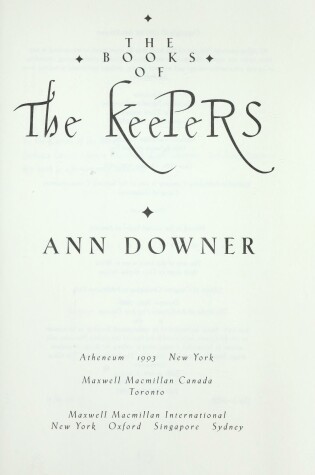 Cover of Books of the Keepers