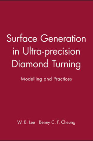 Cover of Surface Generation in Ultra-precision Diamond Turning