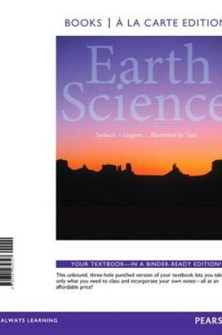 Cover of Earth Science, Books a la Carte Edition