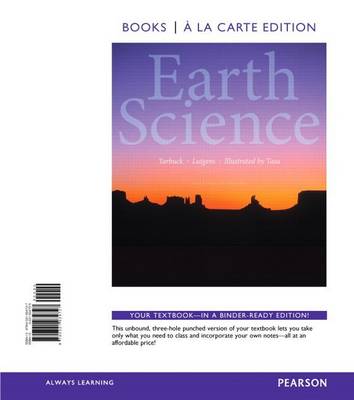 Book cover for Earth Science, Books a la Carte Edition