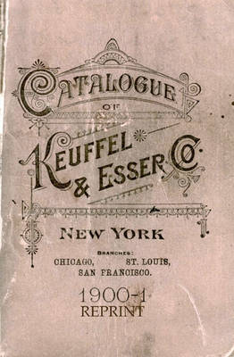 Cover of Catalogue of Keuffel and Esser 1900 Reprint